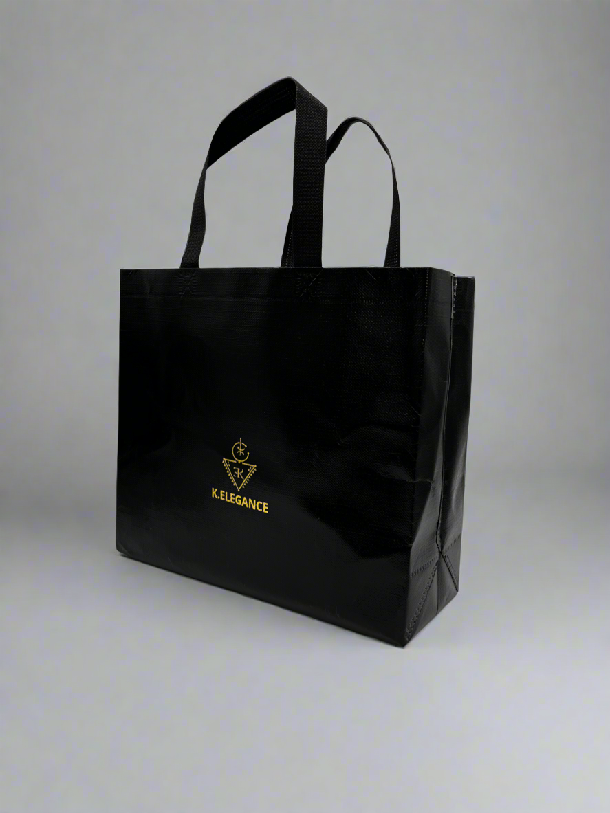 Sac réutilisable noir-Médium | Sac à main  – K.ÉLÉGANCE