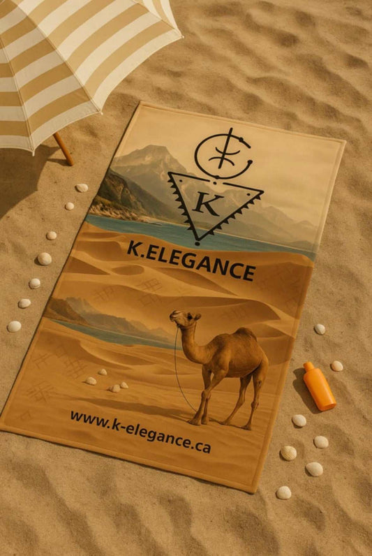 Serviette de plage | Sac à main Serviette – K.ÉLÉGANCE 