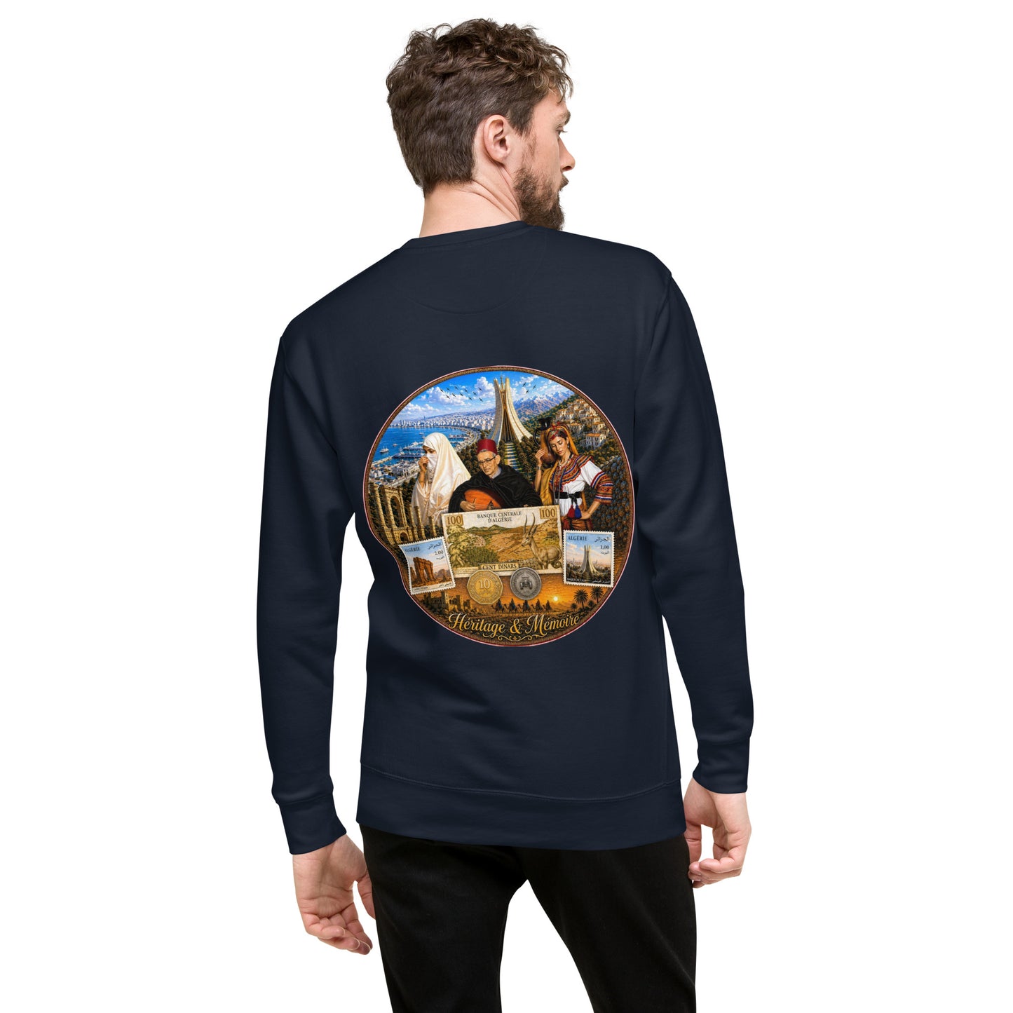 Crewneck Premium DZ Unisexe — KAZIA