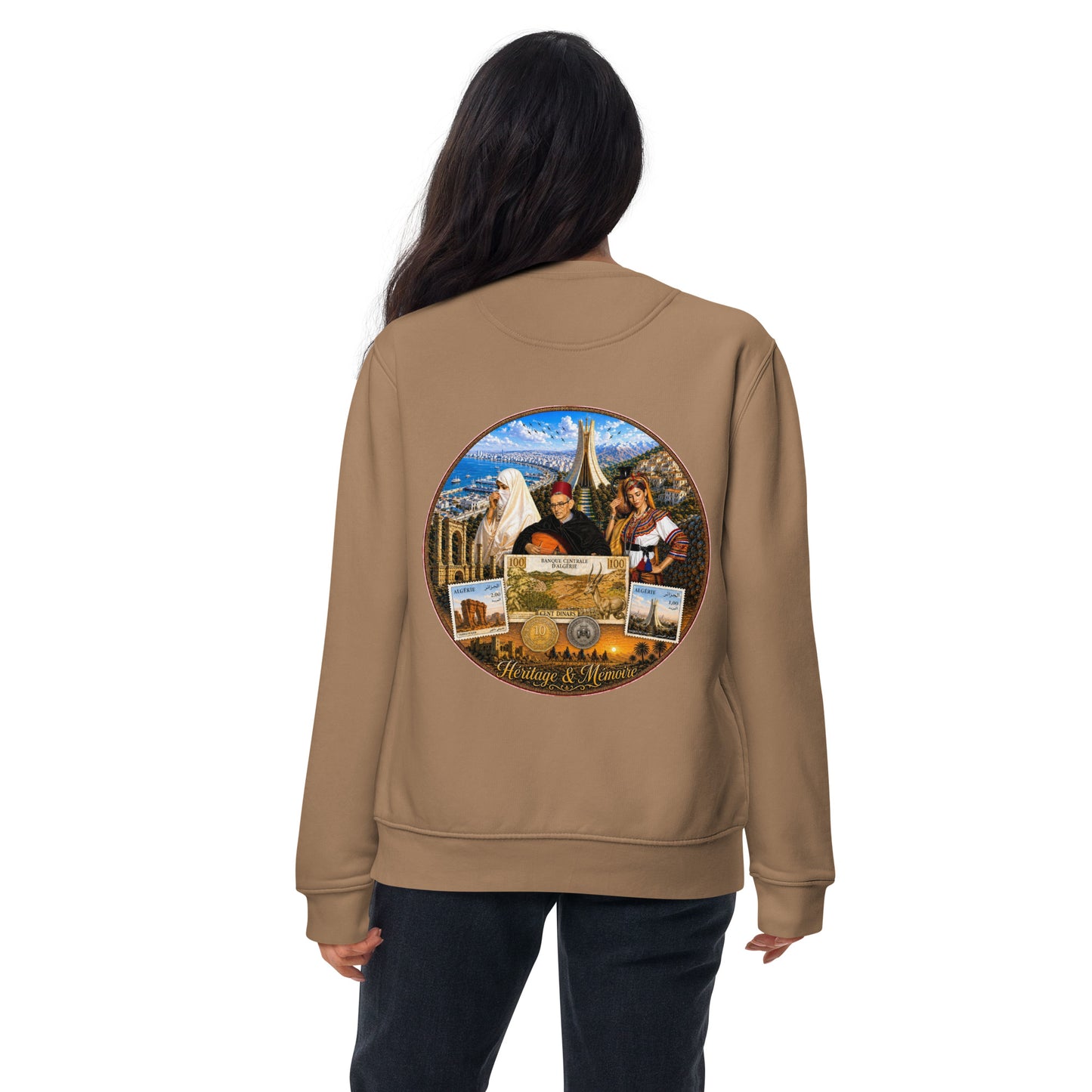 Crewneck Premium DZ Unisexe — KAZIA