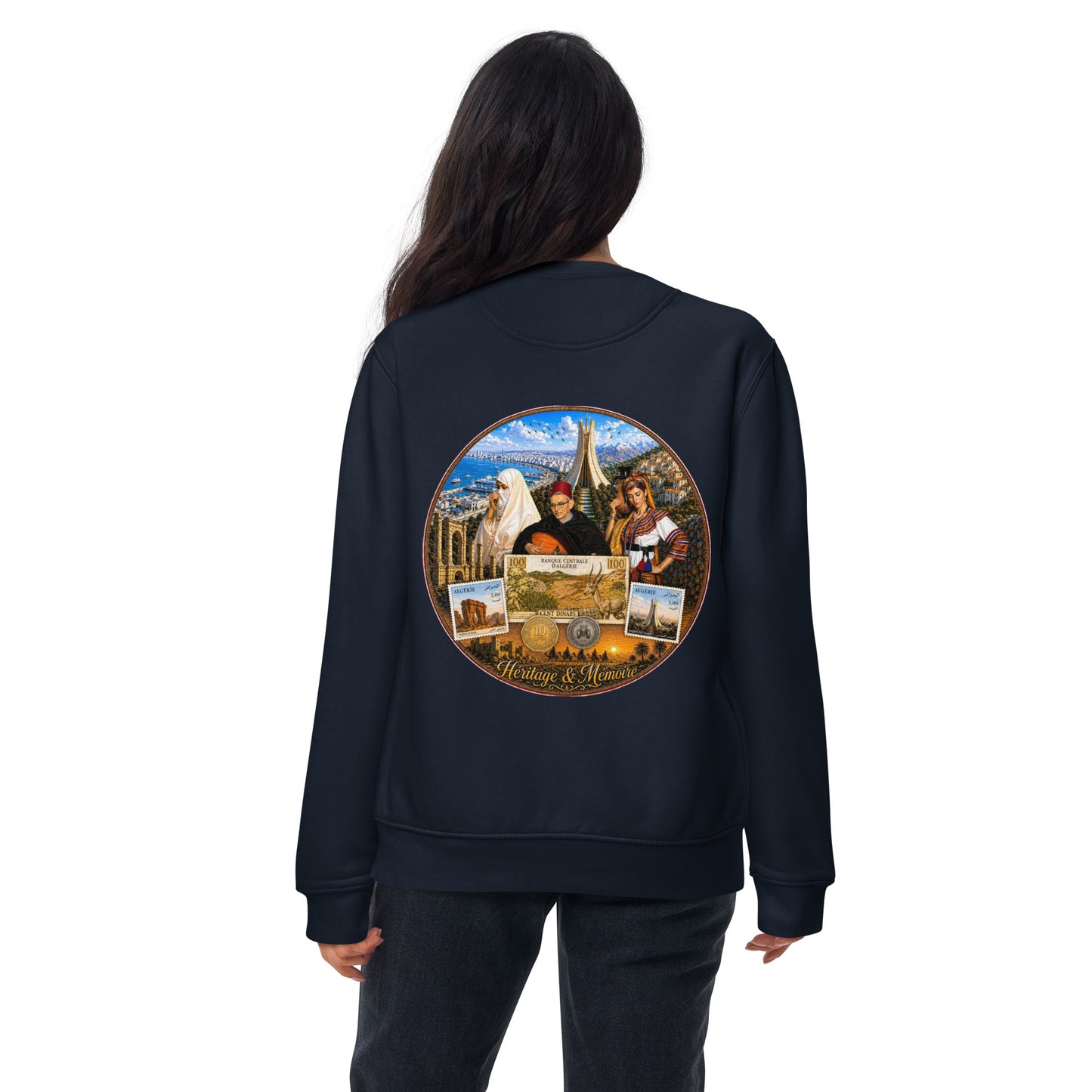 Crewneck Premium DZ Unisexe — KAZIA