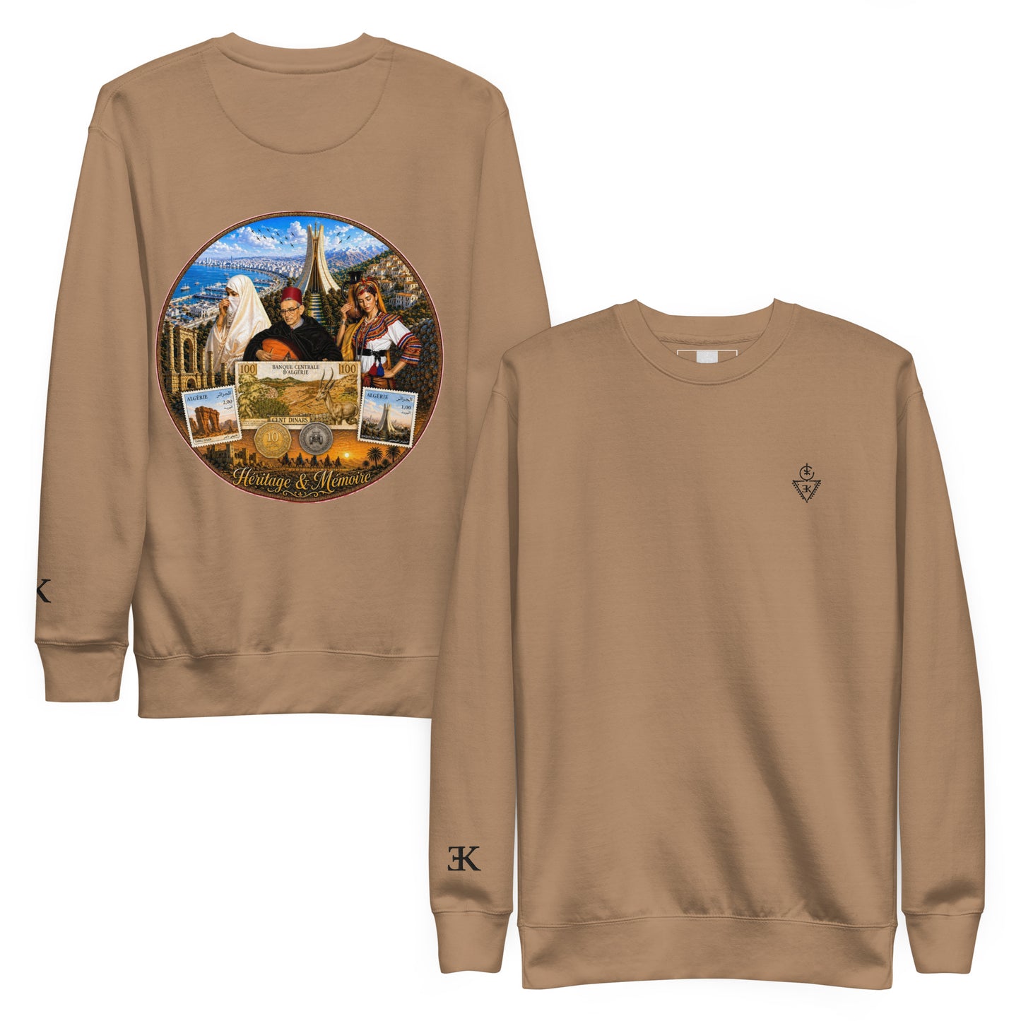 Crewneck Premium DZ Unisexe — KAZIA