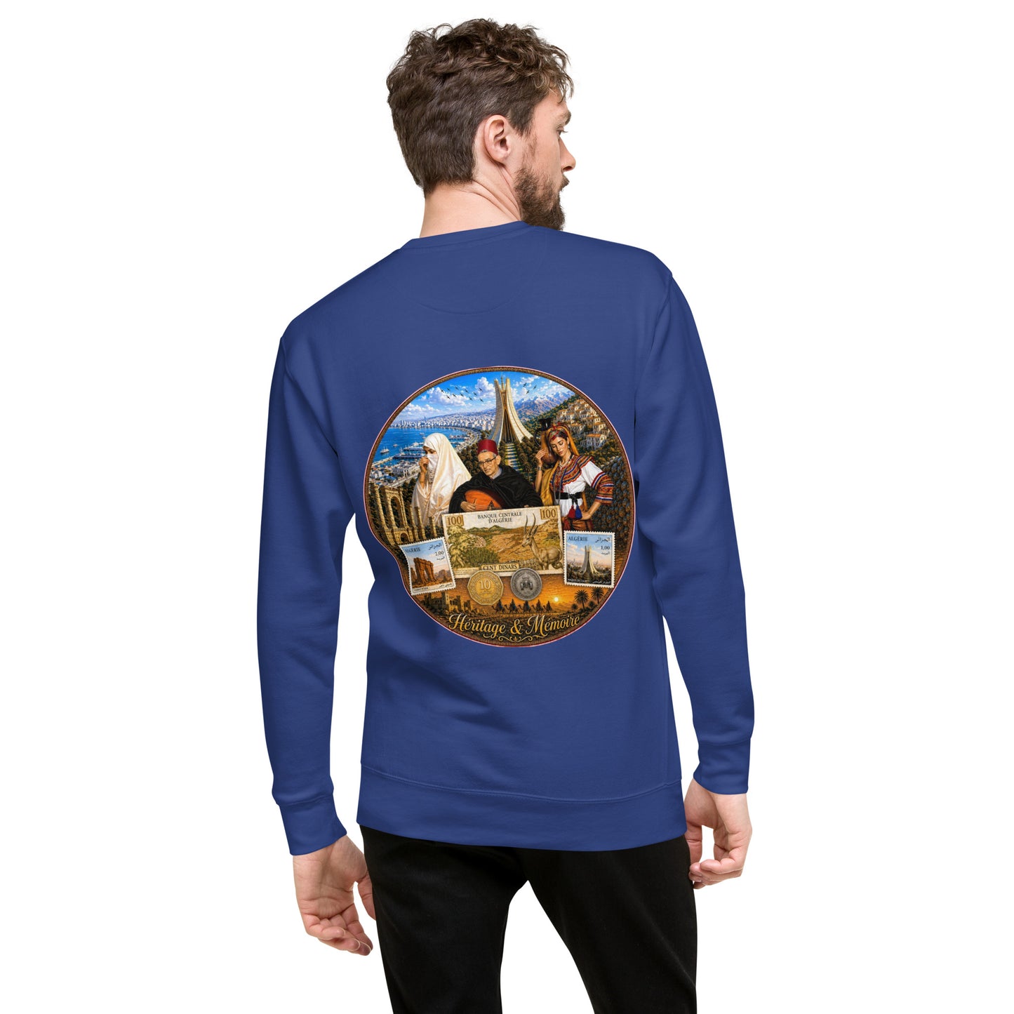 Crewneck Premium DZ Unisexe — KAZIA