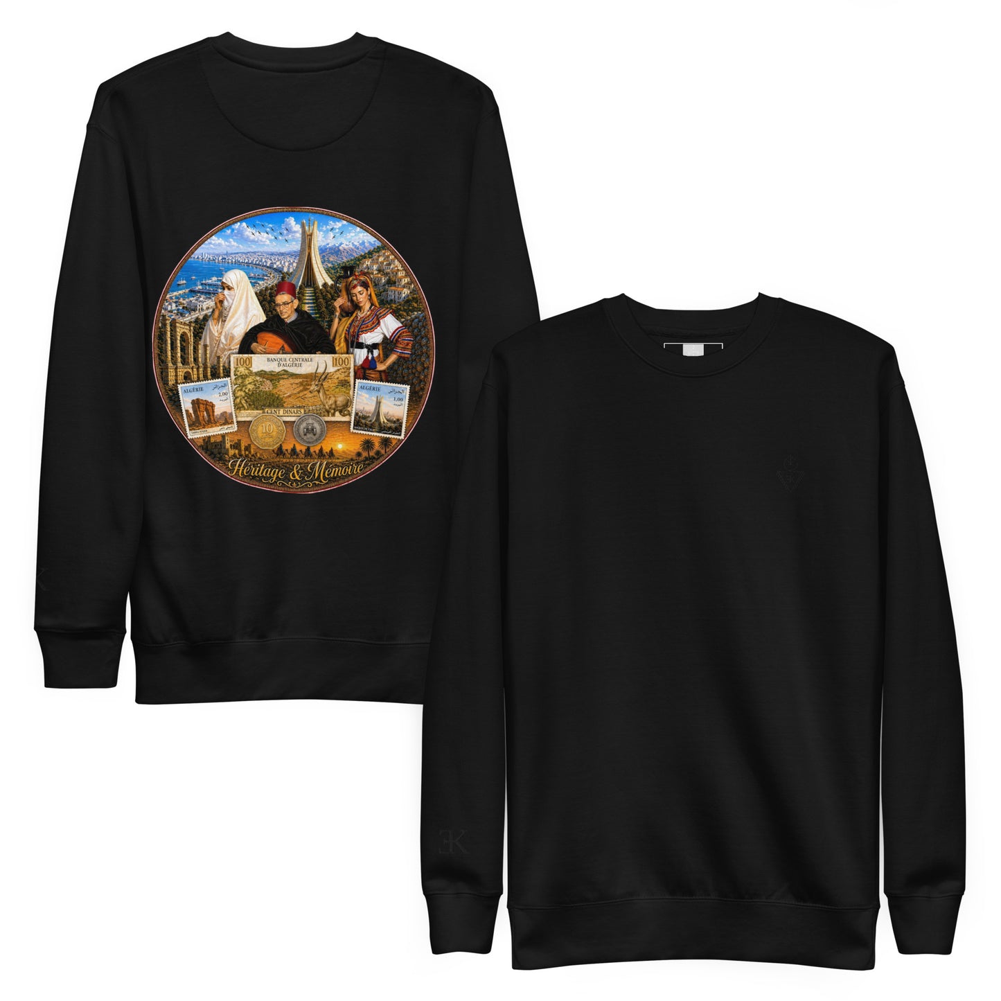 Crewneck Premium DZ Unisexe — KAZIA