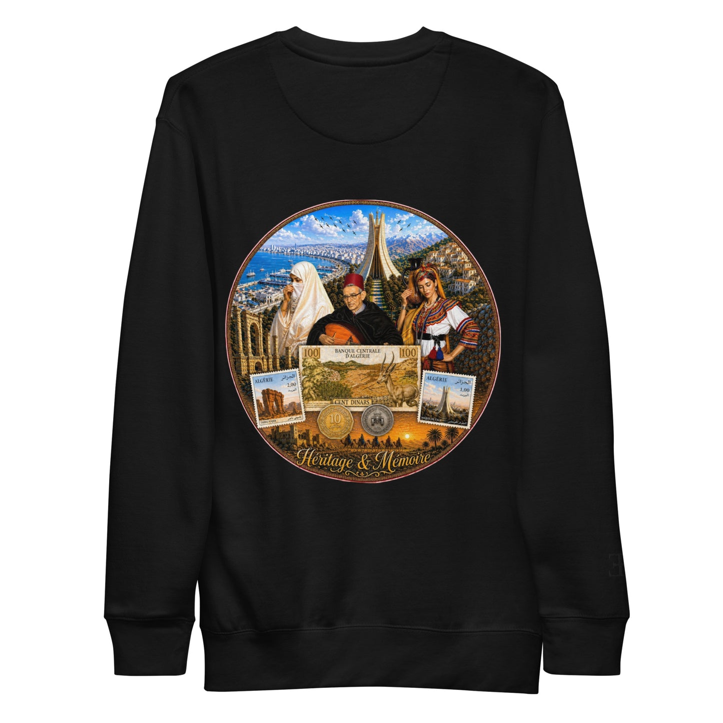 Crewneck Premium DZ Unisexe — KAZIA